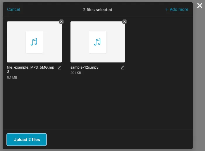 Edit upload Edit upload