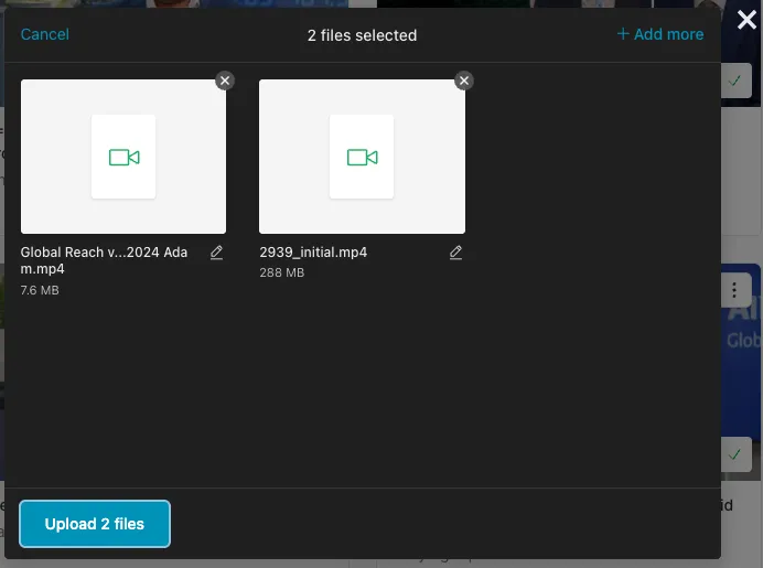 Edit upload Edit upload