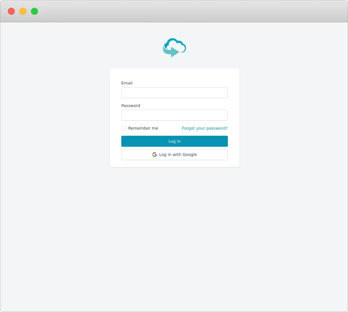 Media Manager Login Page Media Manager Login Page